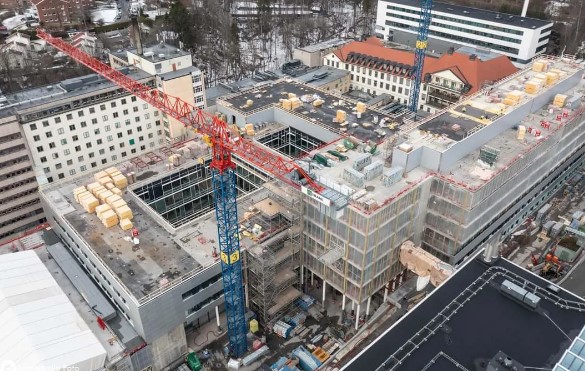 Hovedbilde for Nytt klinikk- og protonbygg Radiumhospitalet – Sprinkler